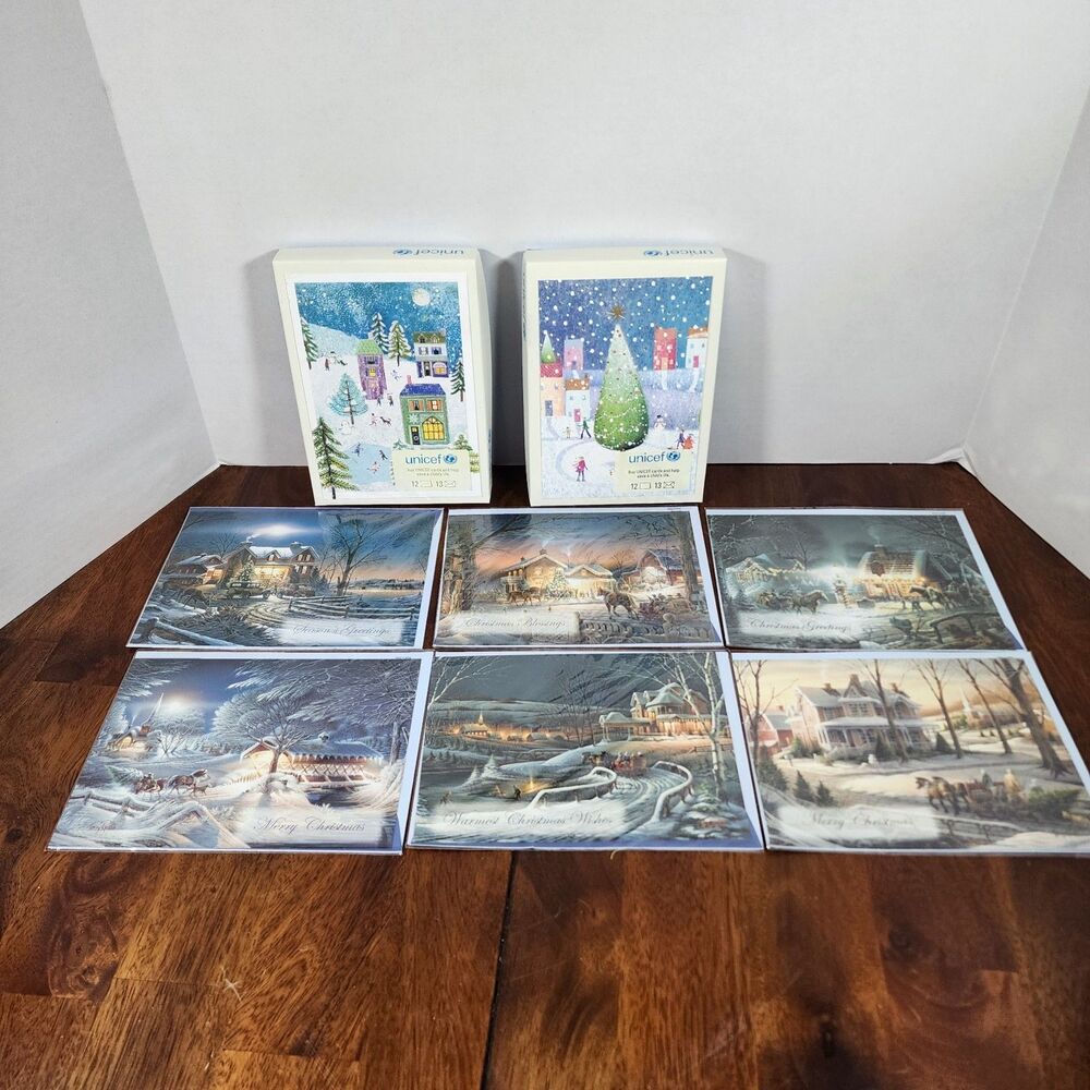 Christmas Greeting Card with Envolopes Lot